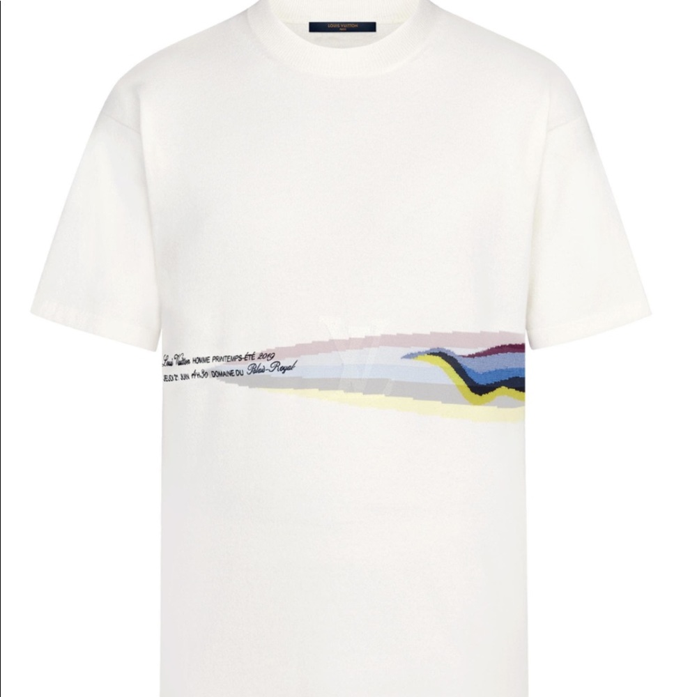 Louis Vuitton RAINBOW INTARSIA TSHIRT